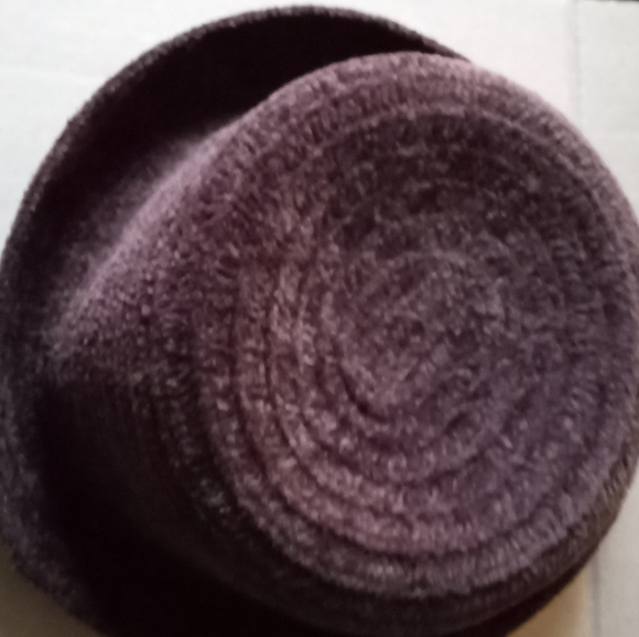 Betmar Vintage Rust Red Winter Velvet Hat